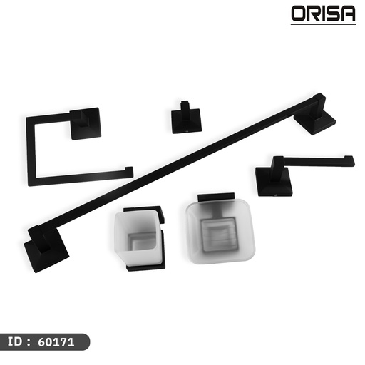 اوريسا  اكسسوار طقم كامل 6 قطع اسود رقم 60171 ك 6