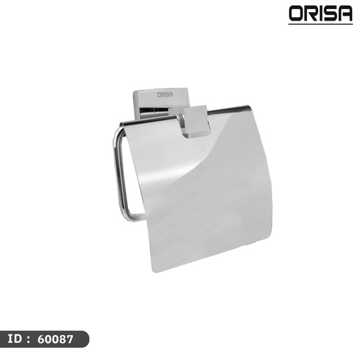 اوريسا اكسسوار حمالة ورق ثقيل كروم سادة مربع - 60087 ك 50- - ROLL LAYT