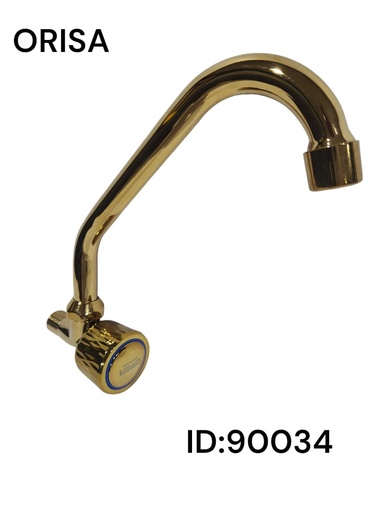 اوريسا بزبوز ذهبي جدار رقبة متحرك مسكة OM ثقيل - 90034 - OR ك 40