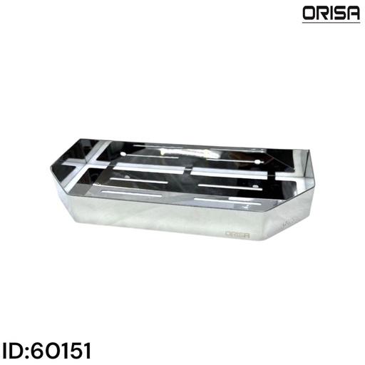 اوريسا رف صابون دور مضلع كروم مطور ثقيل رقم 60151 ORISA ك 40- SINA