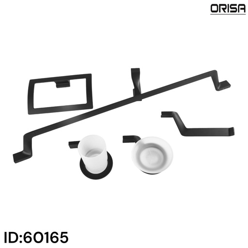 [60165] اوريسا  اكسسوار طقم كامل 6 قطع اسود رقم 60165 ك 6