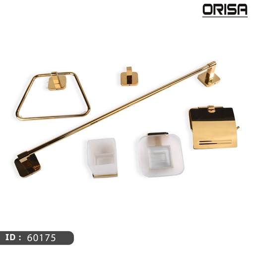 [60175] اوريسا  اكسسوار طقم كامل 6 قطع ذهبي رقم 60175 ك 6