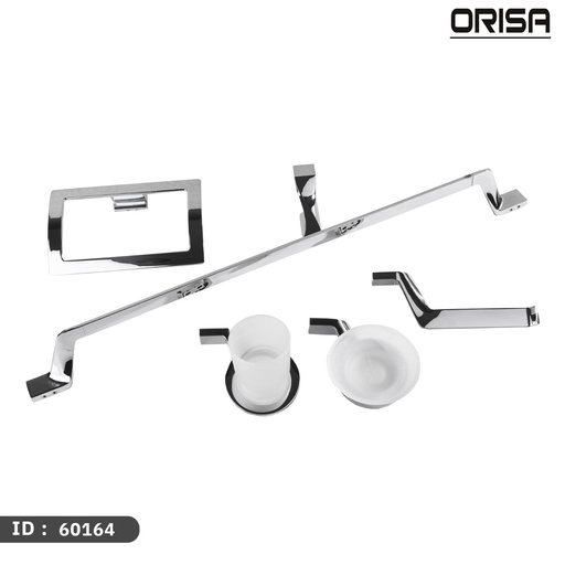 [60164] اوريسا  اكسسوار طقم كامل 6 قطع كروم رقم 60164 ك 6