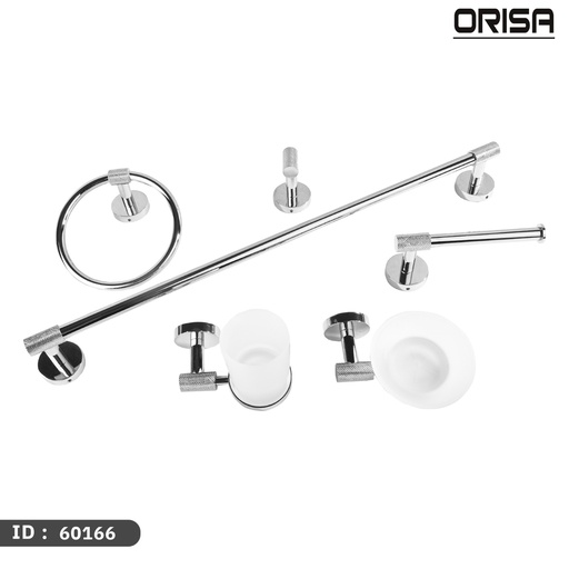 [60166] اوريسا  اكسسوار طقم كامل 6 قطع كروم رقم 60166 ك 6