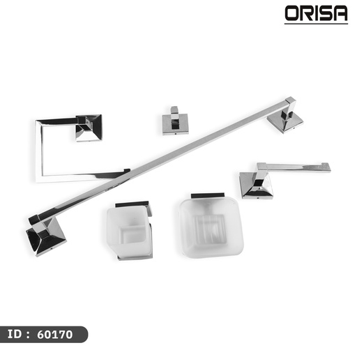 [60170] اوريسا  اكسسوار طقم كامل 6 قطع كروم رقم 60170 ك 6 - عينات