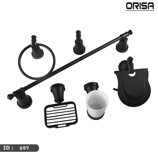 [697] اوريسا اكسسوار طقم 6 قطع اسود   697 ORISA ك 6