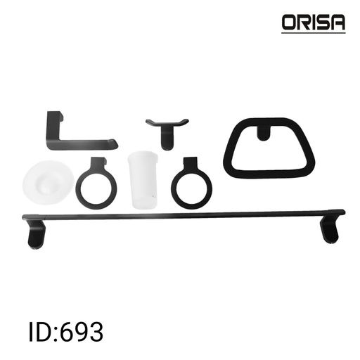 [60302] اوريسا اكسسوار طقم 6 قطع اسود ثقيل 693  60302  ك 6