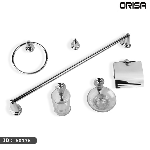 [60176] اوريسا اكسسوار طقم 6 قطع كروم   60176 ORISA  ك 10