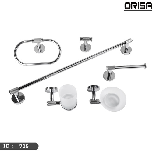 [705] اوريسا اكسسوار طقم 6 قطع كروم   705 ORISA ك 6