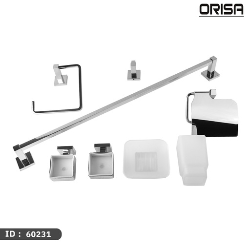 [60231] اوريسا اكسسوار طقم 6 قطع كروم ثقيل مطور   60231 ORISA  ك 6