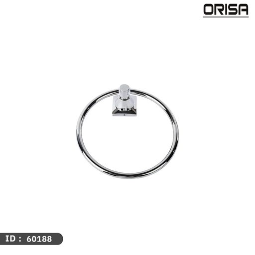 [60188] اوريسا حمالة فوط مناشف مدور كروم - رقم ORISA- 60188 ك 100 - SAS