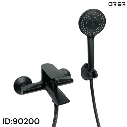 [90200] اوريسا خلاط دش اتوماتيك مع السماعة اسود رقم 90200  ك 12