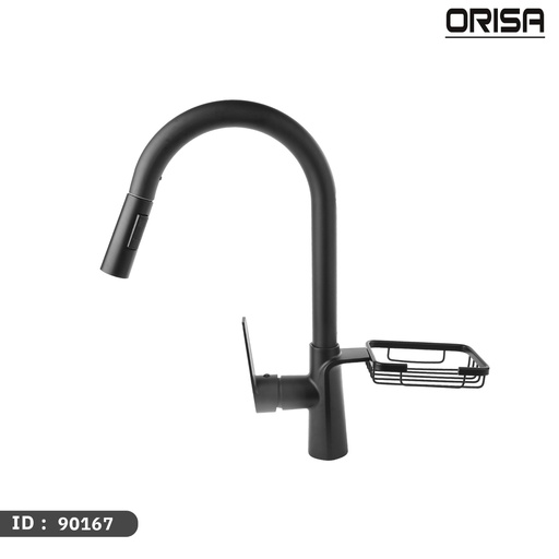 [90167] اوريسا خلاط مجلى سحب مع صبانة شبك اسود رقم 90167 ك 10