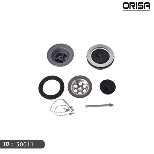[50011] اوريسا راس هراب بلاستيك 4/11 وجه ستانلس ومسمار وجلدة رقم 50011  - OR1017-ك 350