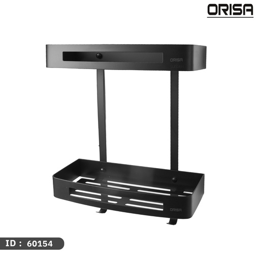 [60154] اوريسا رف صابون دورين مربع اسود ثقيل رقم 60154 ORISA ك 20 - SINA